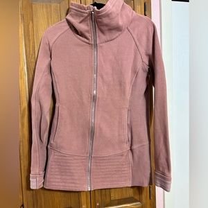 Lululemon scuba zip up with funnel neck